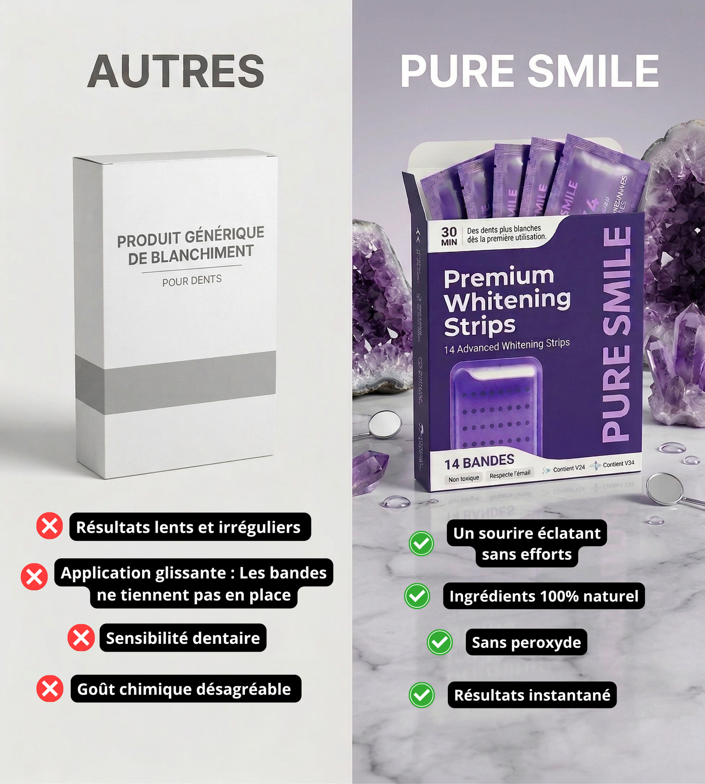 Pure Smile Bleaching-Strips